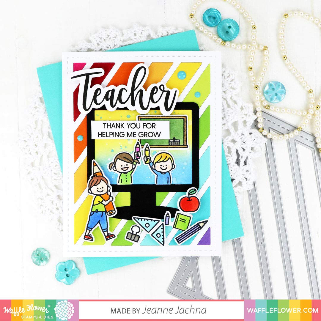 Waffle Flower Teacher Combo Set - Perfect Gift for Teachers, Educators & Appreciation Gifts - Ideal for Classroom, Thank You Presents & Special Occasions