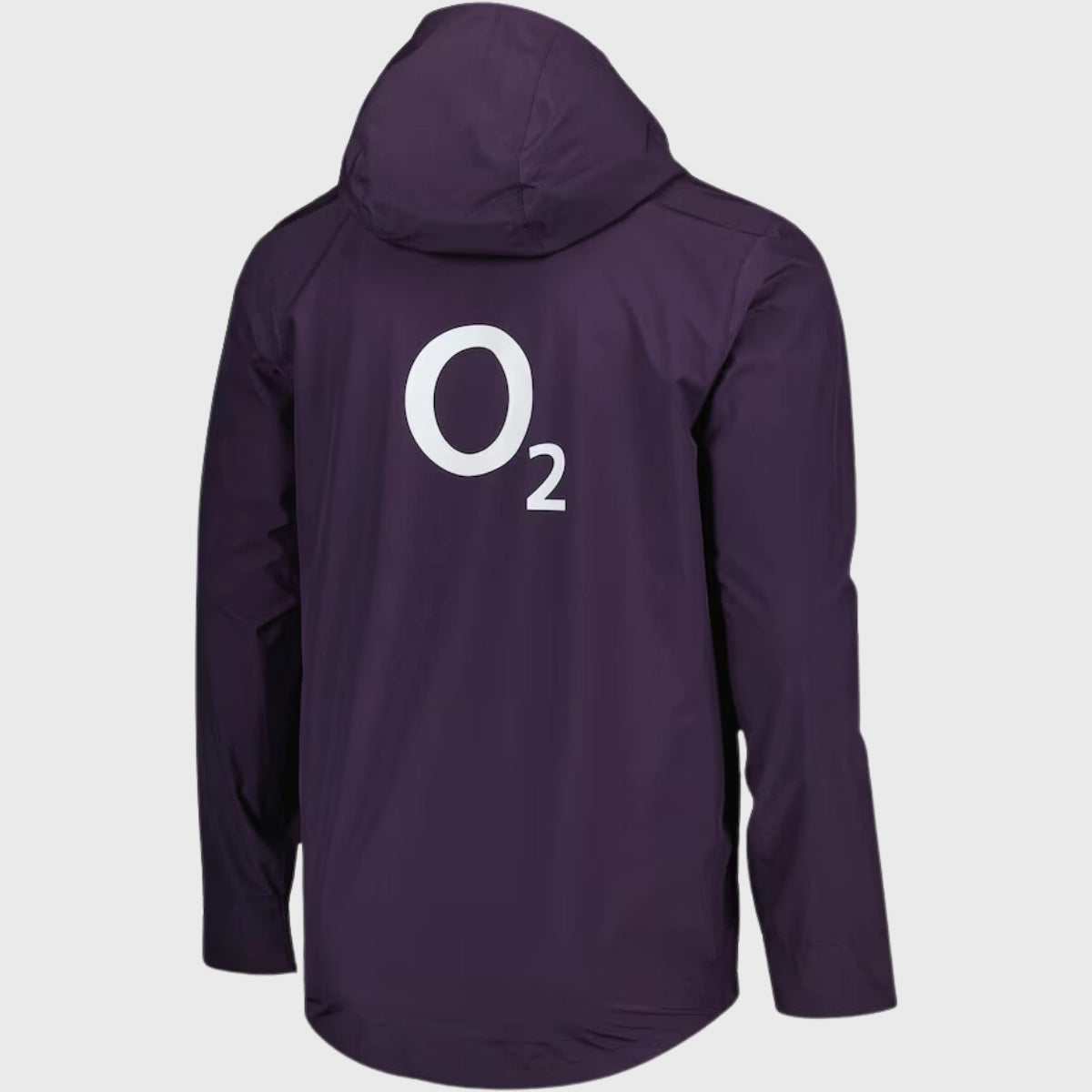 Umbro England Rugby Men's Waterproof Jacket - Windproof Raincoat with Hood - Nightshade Blue - Outdoor Sports & Casual Wear