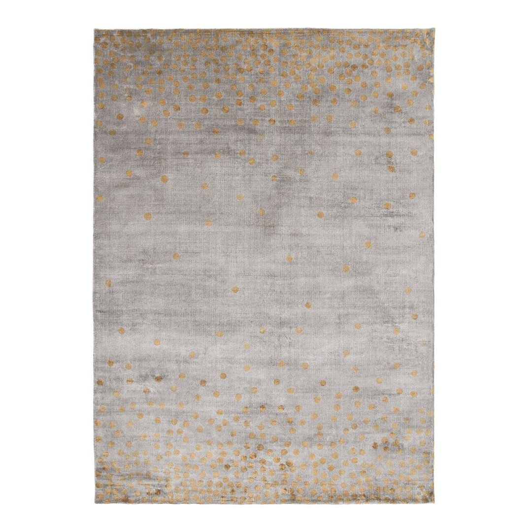 Linie Design Dotto Rug - Modern Geometric Area Rug for Living Room, Bedroom & Office - Soft & Durable Home Decor