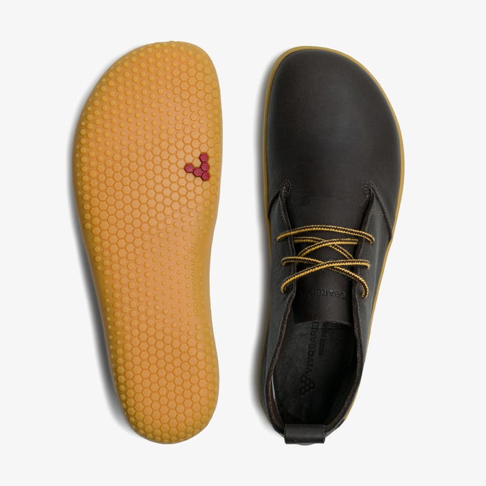 Vivobarefoot Gobi III Men's Barefoot Boots - Lightweight, Water-Resistant & Durable for Hiking, Travel & Everyday Wear