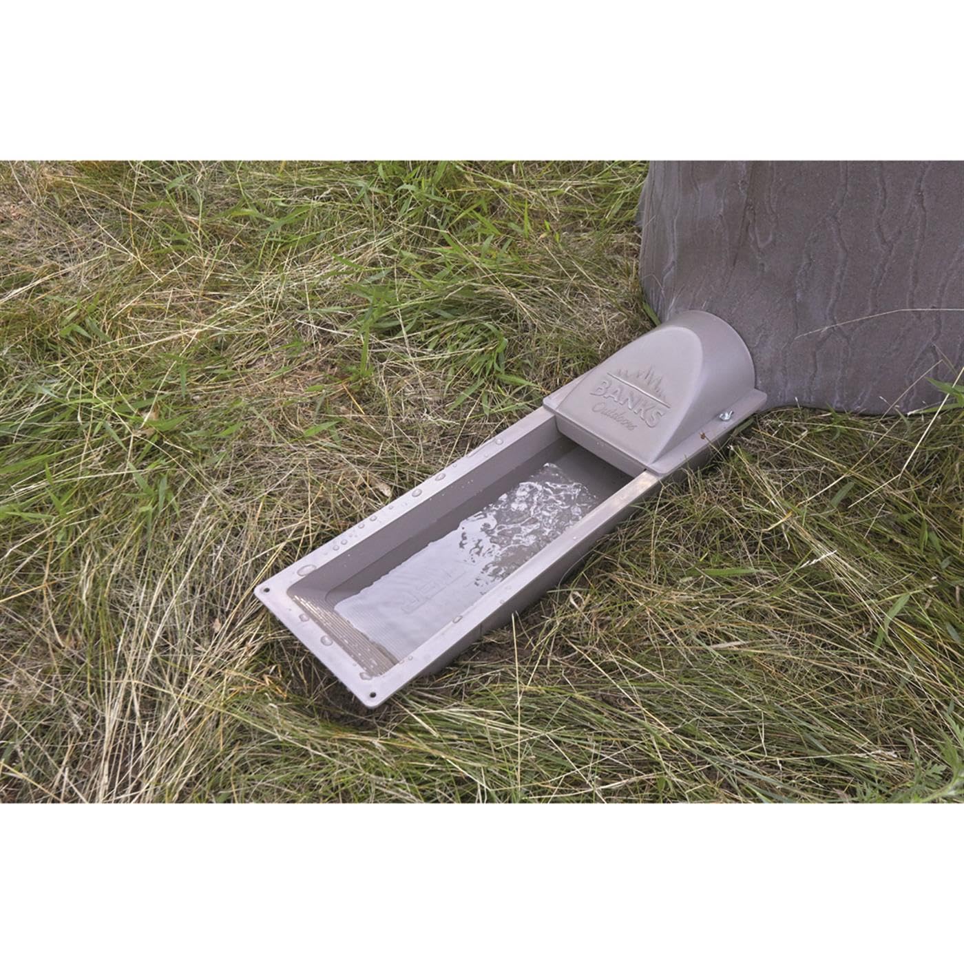 50 Gallon Deer Watering Tank - Heavy Duty Wildlife Water Station for Deer, Birds & Small Animals - Perfect for Hunting, Wildlife Observation & Backyard Habitats