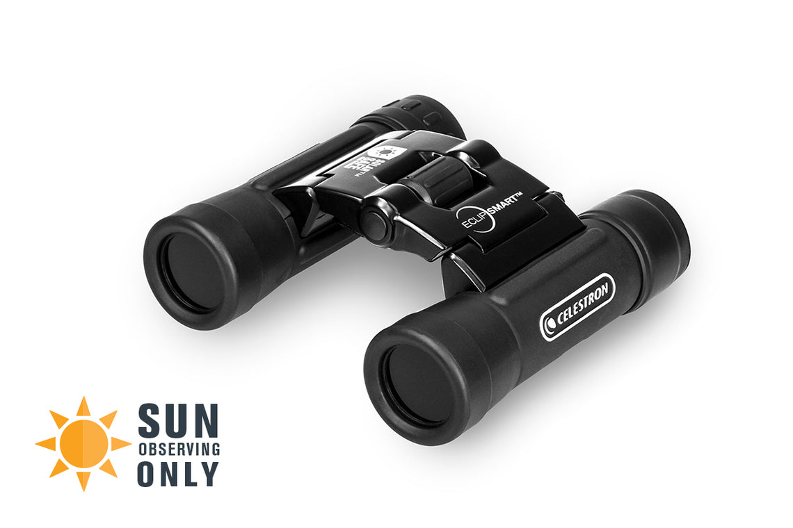 ECLIPSMART 10X25MM Roof Prism Solar Binoculars - Compact & Powerful for Bird Watching, Hiking, and Outdoor Adventures