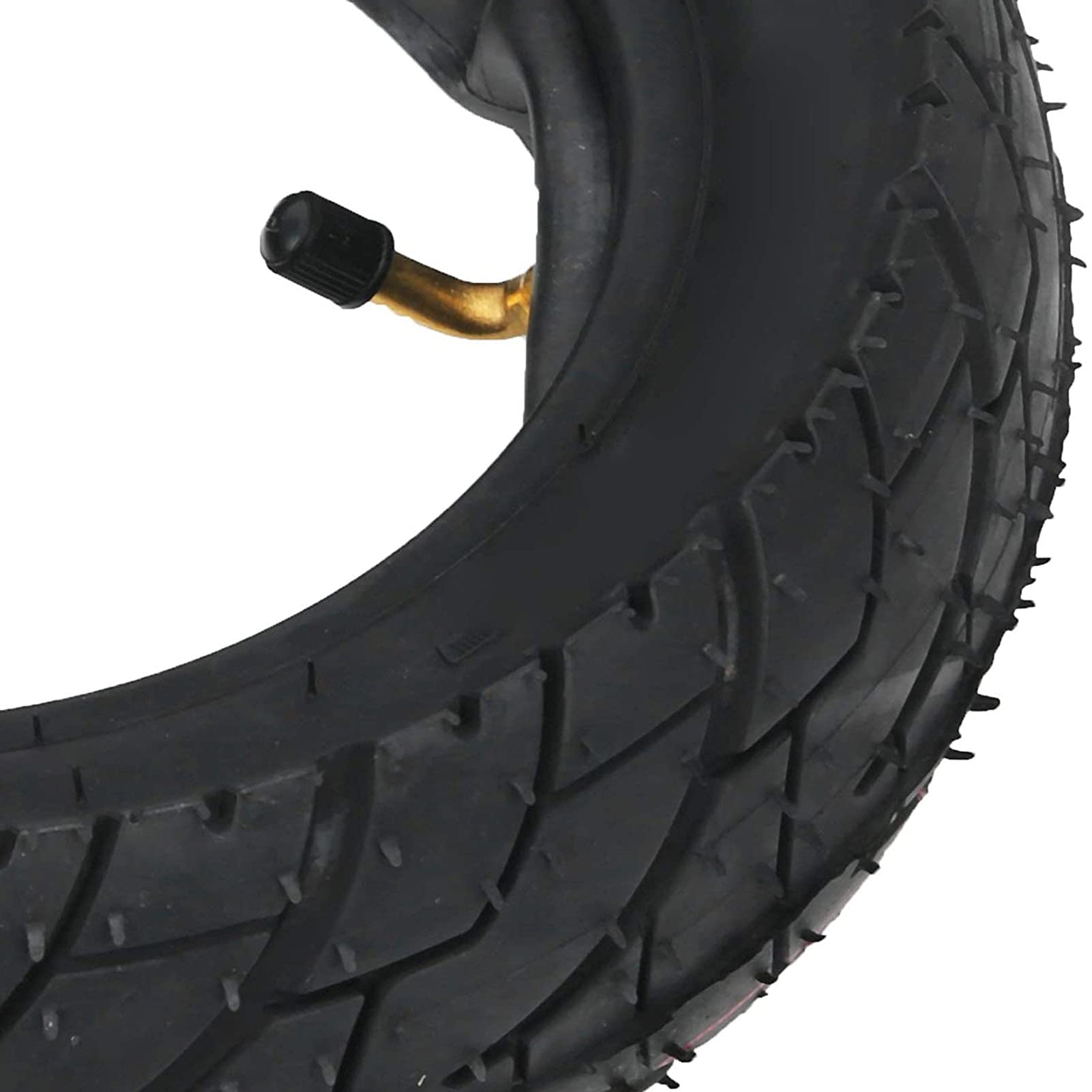 JYCCH 80/65-6 Anti-Slip Inflatable Rubber Tire & Inner Tube for Electric Scooters - Replacement Parts for Xiaomi, Segway, Razor E-Scooters - Perfect for Commuting, Urban Travel & Outdoor Adventures (Black)
