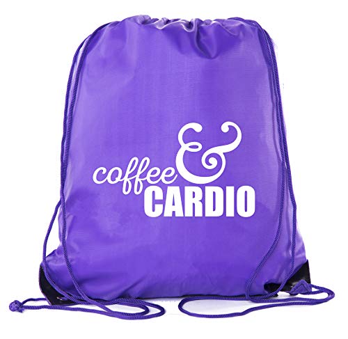 Coffee & Cardio-purple