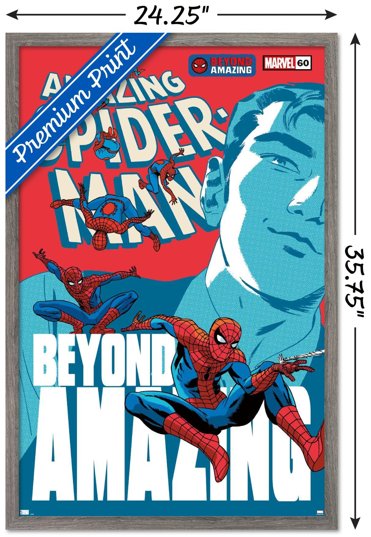 Trends International Marvel Comics Spider-Man: Beyond Amazing - Peter Parker Cover Wall Poster, 34