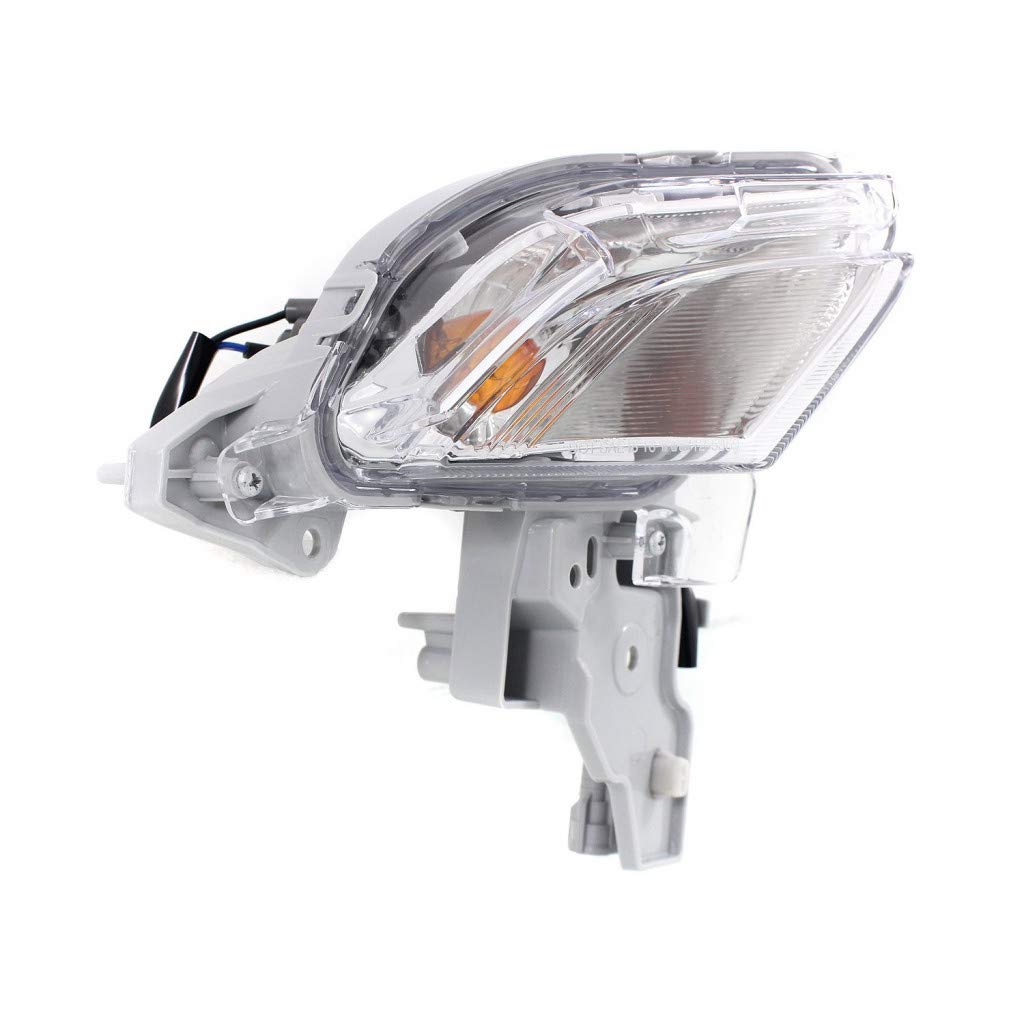 2016-2019 MAZDA CX-3 LED Front Signal Corner Lights Pair - DOT Certified Replacement for MA2530120 MA2531120 - Perfect for Night Driving & Enhanced Visibility