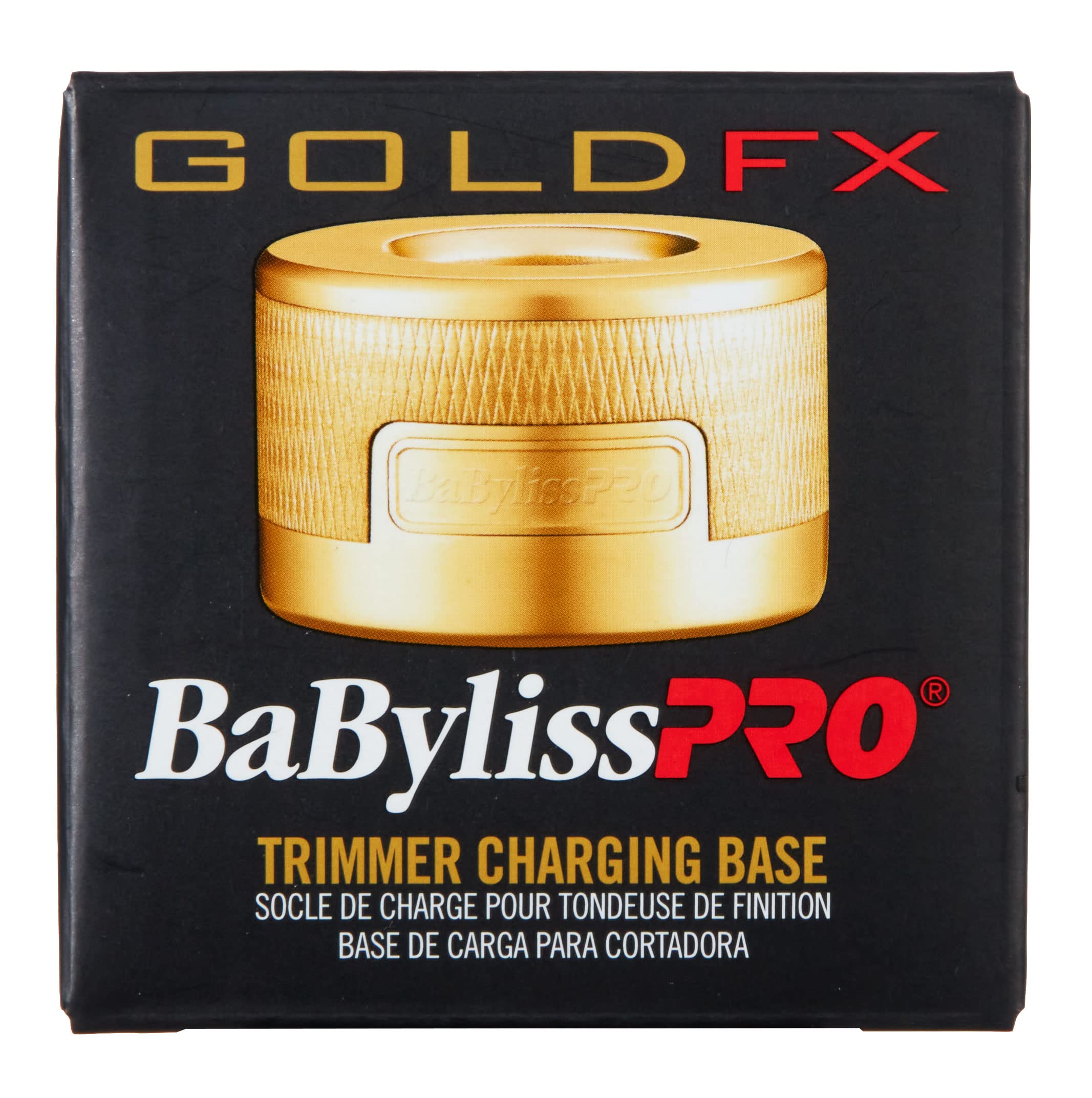 BaBylissPRO MetalFX Trimmer Charging Base - Professional Cordless Hair Clipper Charging Station for Barbers & Stylists - Perfect for Home, Salon, and Travel Use