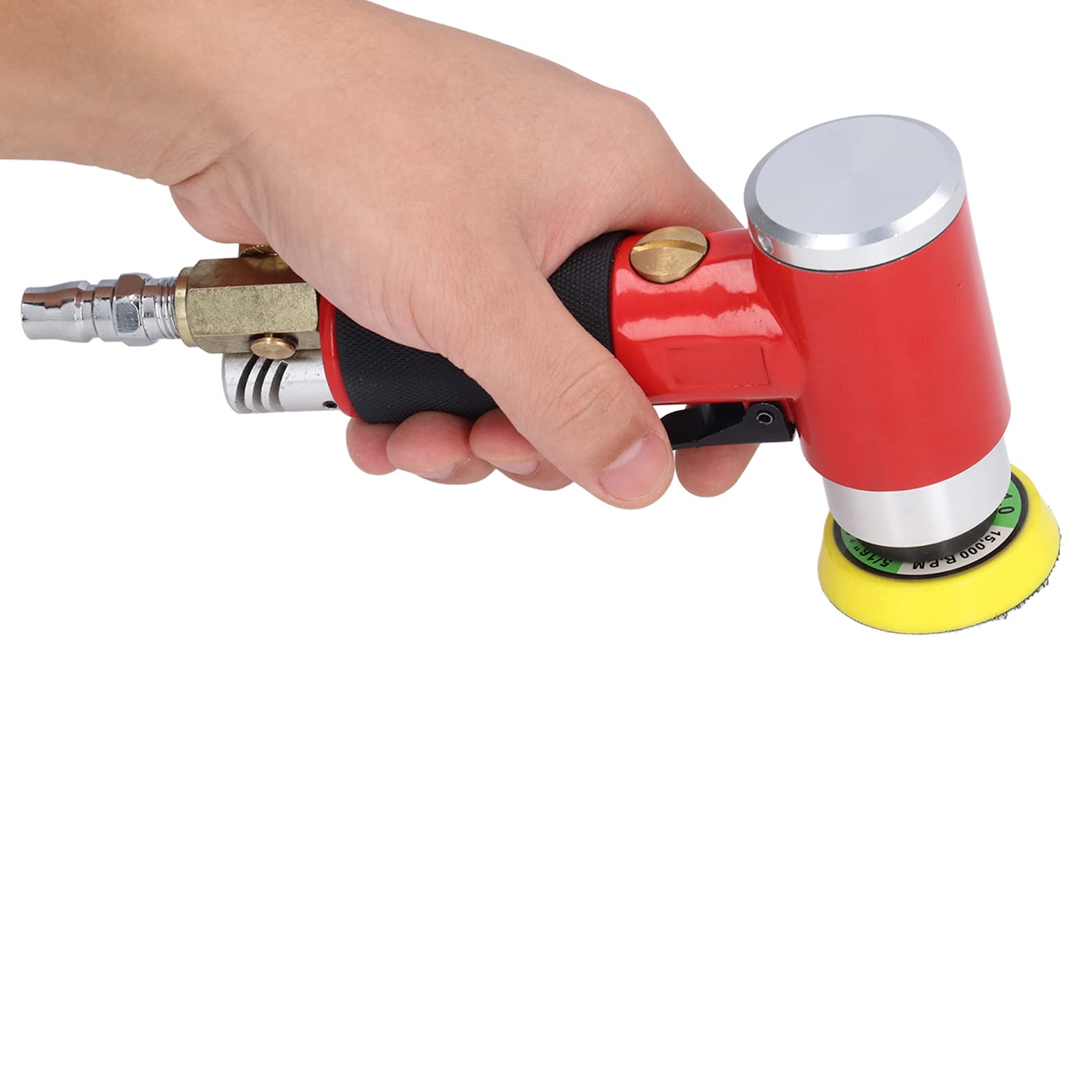 High-Speed Pneumatic Grinding Machine - Professional Air Grinder with PVC Handle & Speed Control (0.6-0.7MPa) for Metal Polishing, Wood Sanding, and Automotive Repair