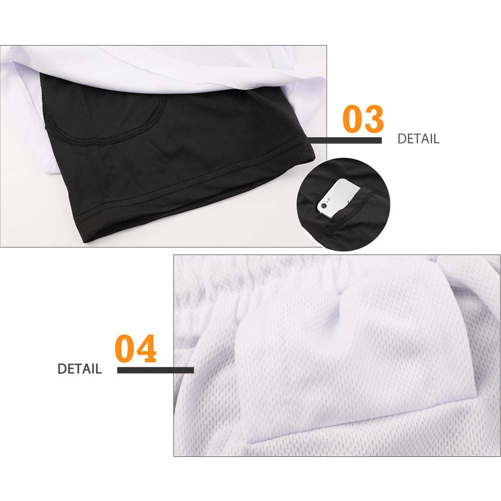 Surenow Men's 2-in-1 Running Shorts - 7