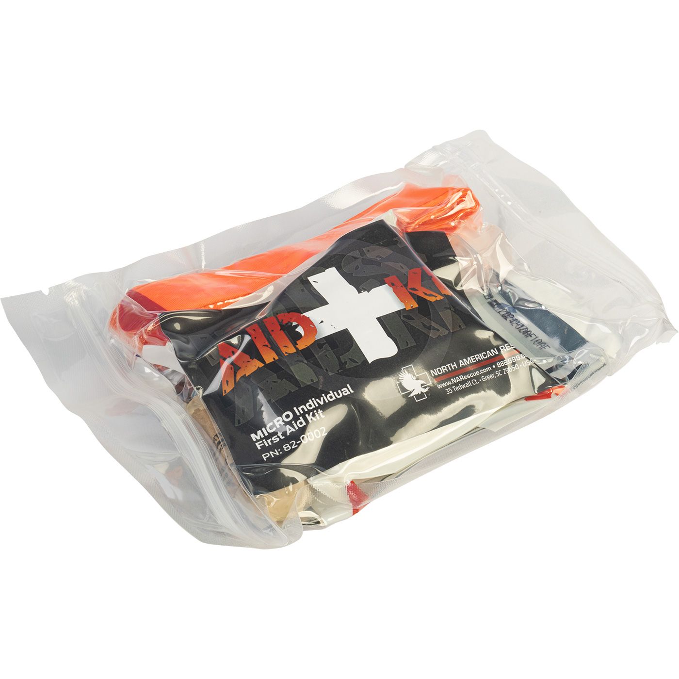 NAR Micro IFAK Tactical Medical Kit - Waterproof, Ultra Compact & Lightweight First Aid Pouch - Made in USA for Emergency, Survival, Hiking & Outdoor Adventures