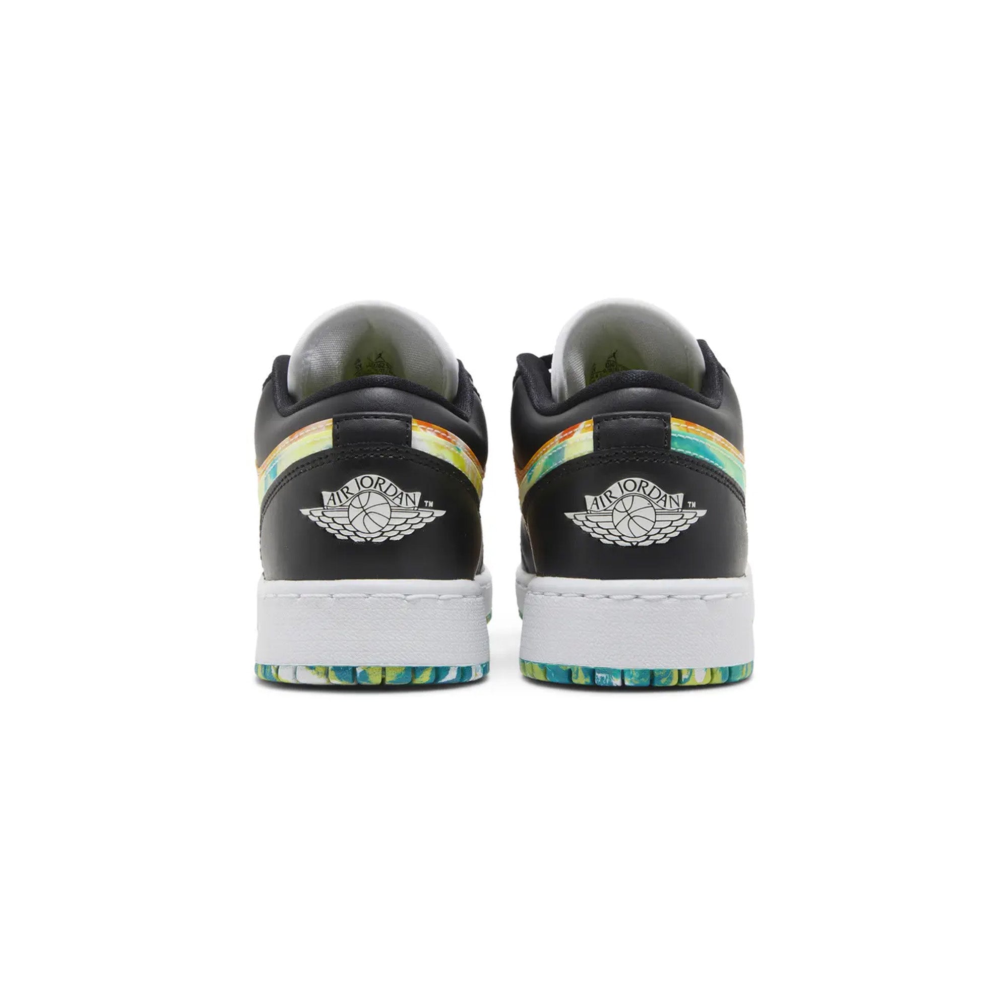 Air Jordan 1 Low 'Tie Dye' GS Sneakers for Girls (2022) - Comfortable Basketball Shoes for School, Sports & Casual Wear