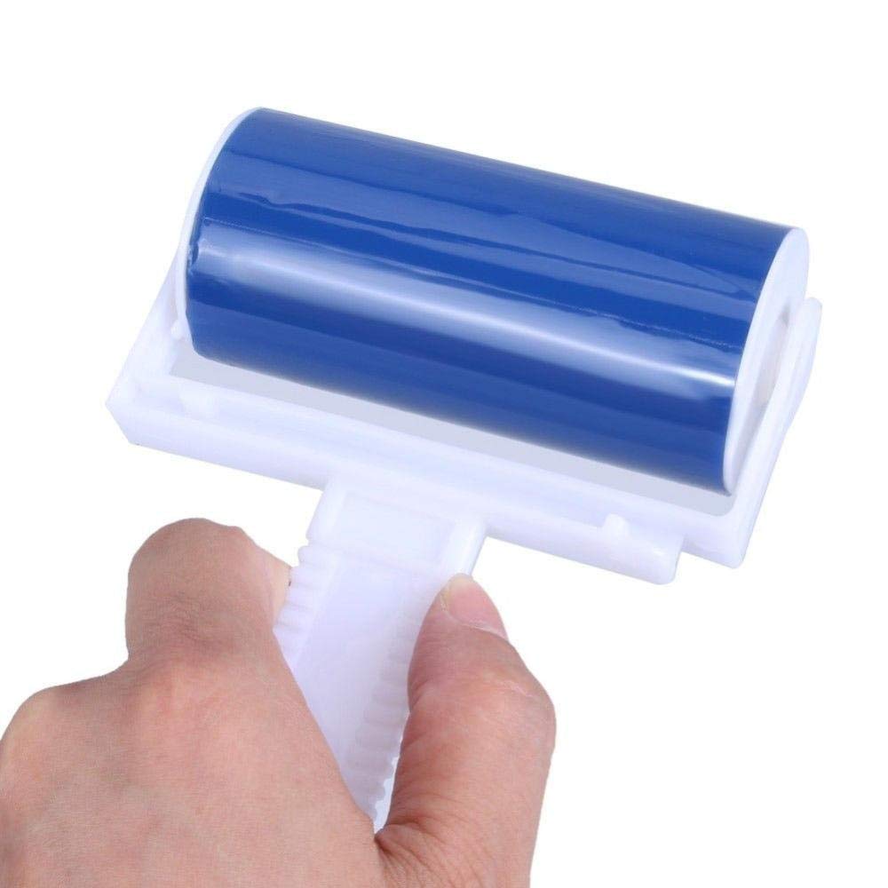 Pet Hair Remover Brush - Washable Reusable Lint Roller for Clothes, Furniture & Car - Sticky Picker for Pet Hair, Fluff & Dust - 20 Pack Household Cleaning Kit (Great for Daily Use, Travel & Pet Grooming)