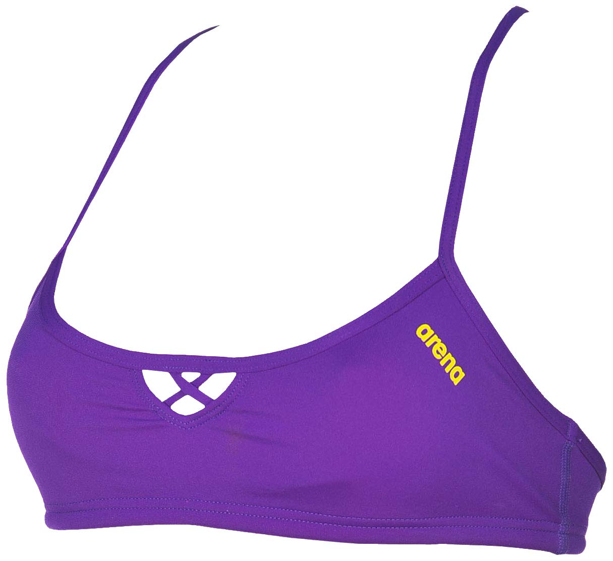 ARENA Women's Rulebreaker Be Bandeau Bikini Top - Athletic Sport Swimwear for Surfing, Swimming & Beach Volleyball | High Support Active Swim Top for Women