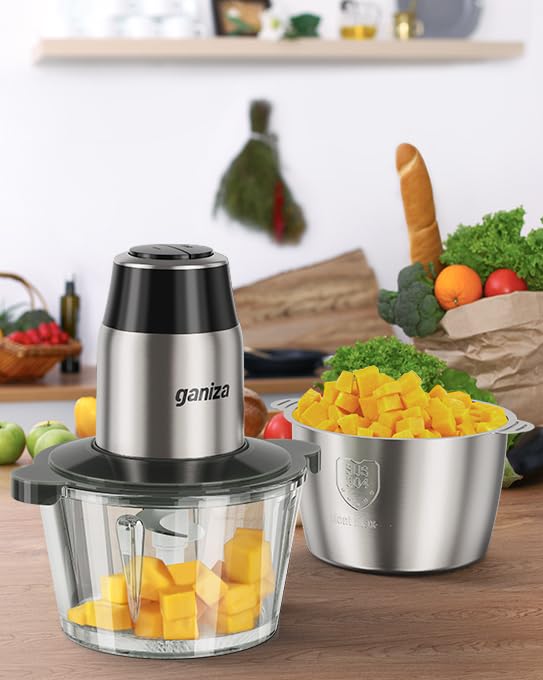 Replacement Plastic Cover for Ganiza GC10 & GC10-S Food Processor - Fits 8 Cup Glass Bowl & Stainless Steel Bowl - Durable & Secure Fit - Perfect for Blending, Chopping & Food Prep (1 Pack)