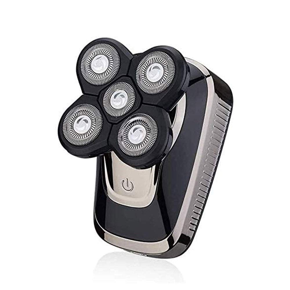 Men's Wet & Dry Electric Shaver & Trimmer Kit - Waterproof Multifunctional Grooming for Beard & Hair