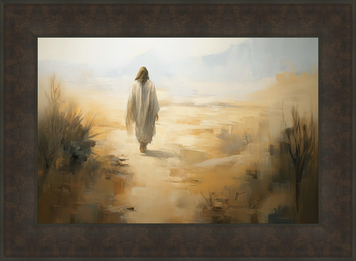 Embracing The Whispers of Solitude - Inspirational Wall Art for Home & Office Decor | Perfect for Meditation Rooms, Living Spaces & Gift Giving