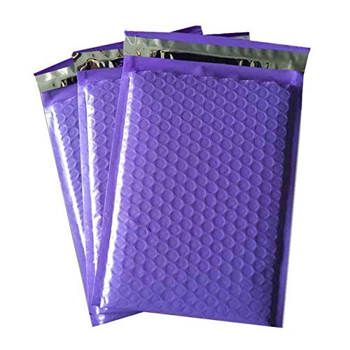 ProLine #2 Purple Poly Bubble Mailers 8.5x12 Inches - 400 Pack of Padded Shipping Envelopes for Ecommerce, Small Business & Online Sellers - Perfect for Shipping Jewelry, Cosmetics & Fragile Items