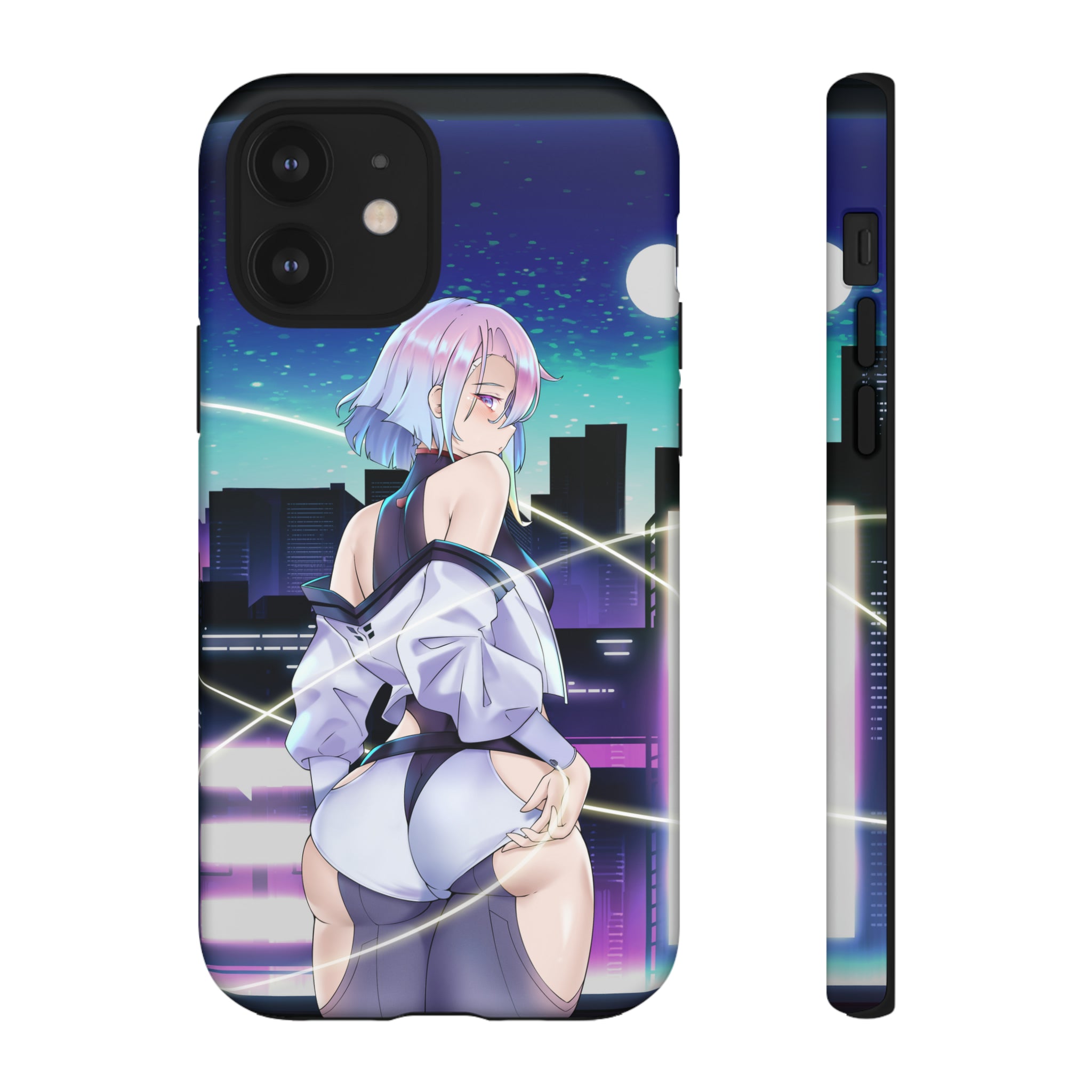 LUCY KUSHINADA Anime Phone Case for iPhone 15 14 13 12 Pro Max - Cute Japanese Cartoon Character Shockproof Protective Cover - Perfect for Anime Fans, Cosplay, and Daily Use