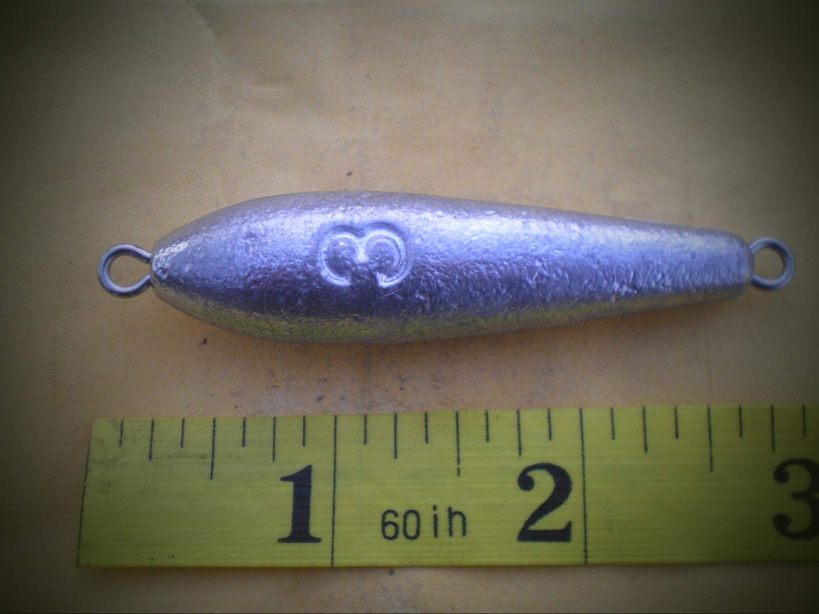 30 Pcs 3oz Trolling Fishing Weights with Steel Eye - Perfect for Saltwater & Freshwater Fishing