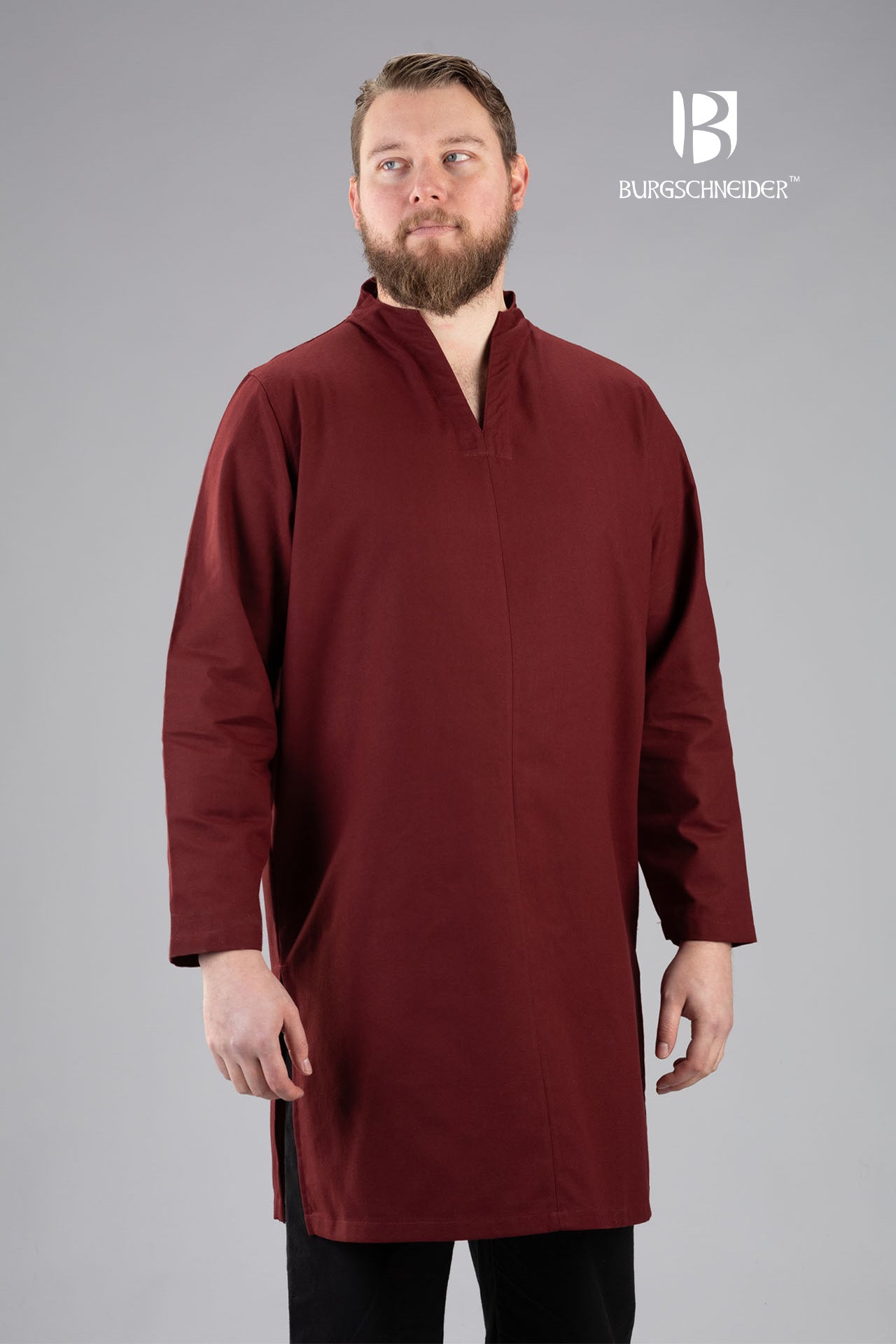 Ekwine Red Tunic Top for Women - Stylish & Comfortable Casual Wear for Office, Party & Everyday Outfits