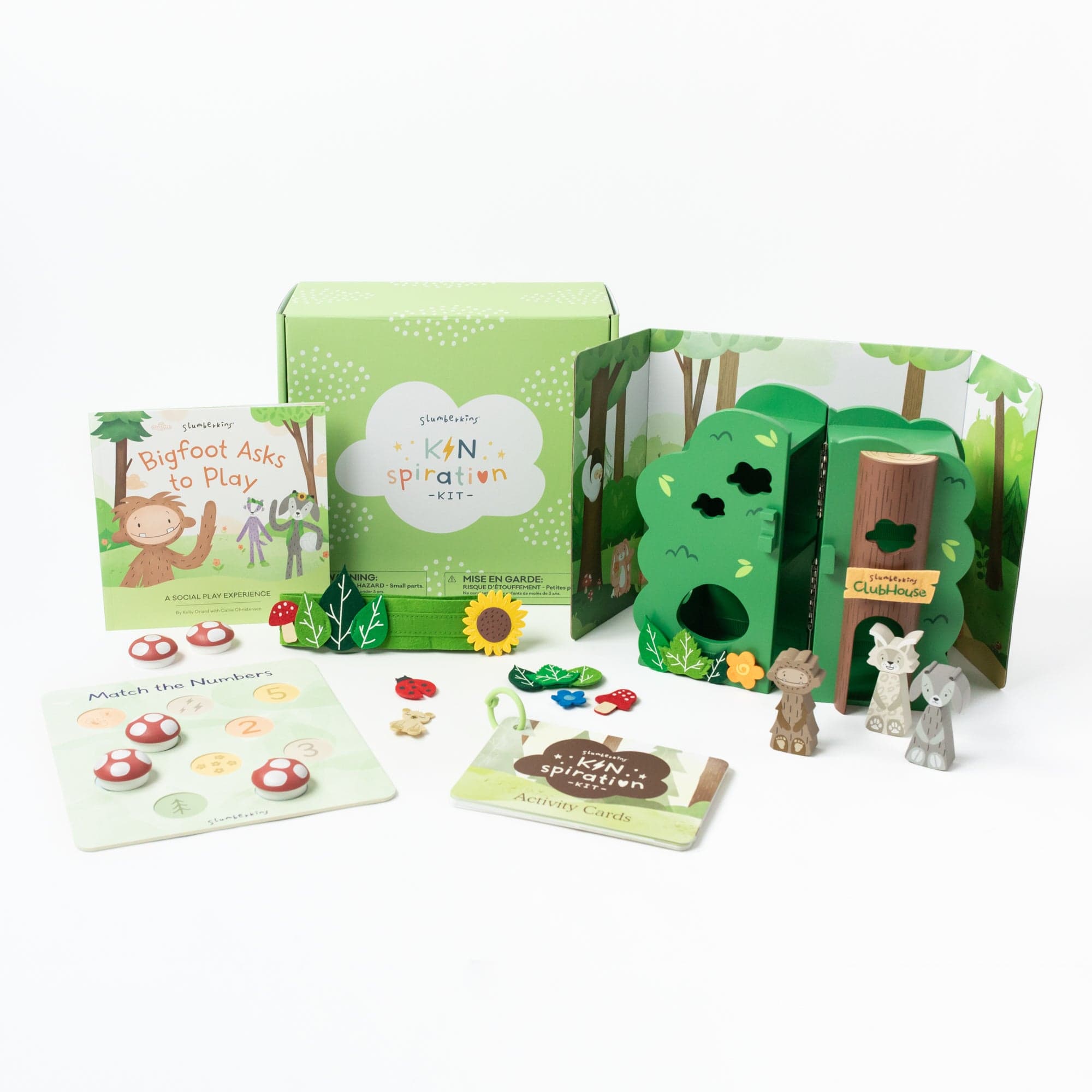 Kinspiration Kit: Bigfoot Social Play Set for Kids - Fun Outdoor Adventure & Imaginative Play