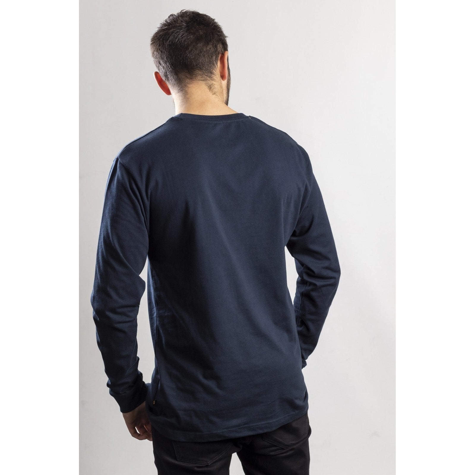 Caterpillar Branded Long Sleeve T-Shirt for Men - Heavy Duty Work Shirt for Construction, Outdoor & Casual Wear