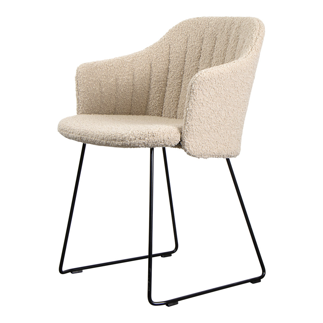 Premium Choice Chair with Sled Base - Ergonomic Office Chair with Adjustable Back & Seat Cushion for Home Office, Gaming, and Workspace Comfort