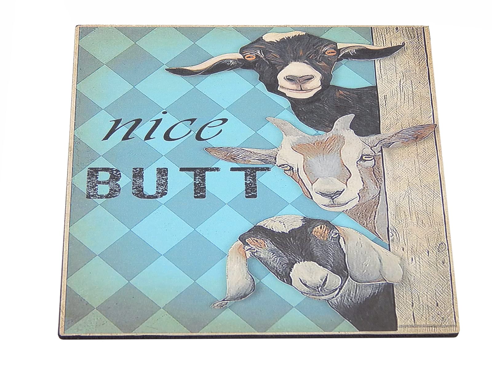 Funny Goat Bathroom Sign - 5