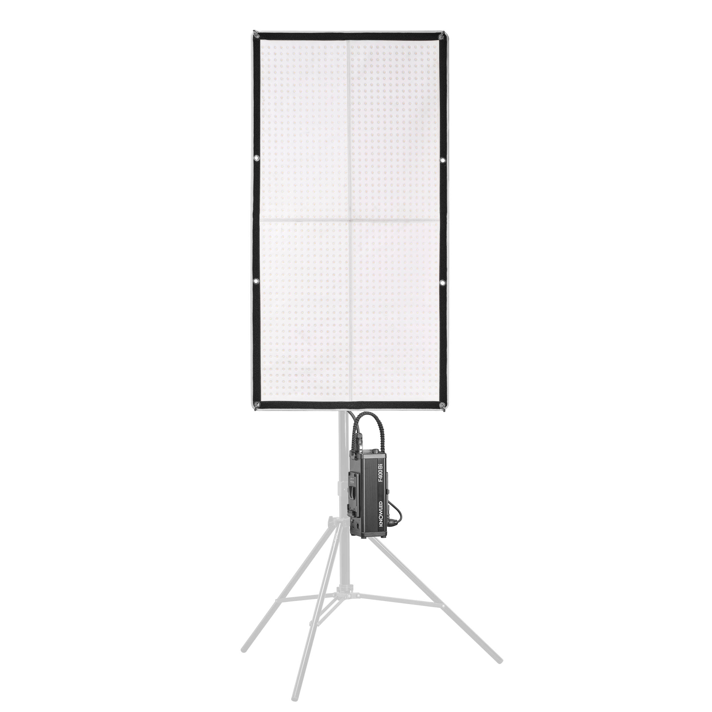 KNOWLED F400Bi 2x4 Feet IP65 Waterproof Flexible LED Panel - Professional Cine Lighting for Film Studio, Photography, and Video Production