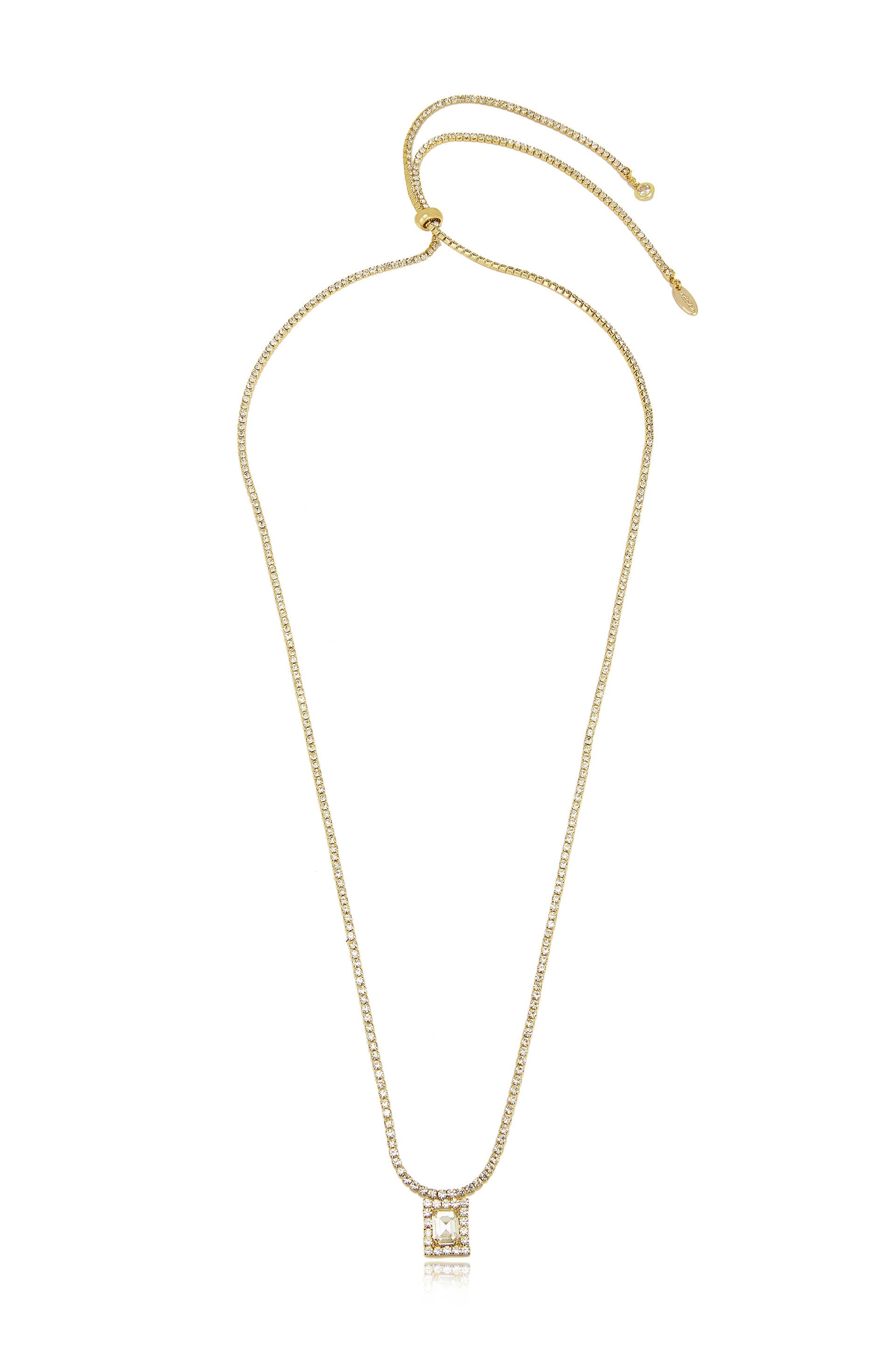 Minimalist Crystal Adjustable Necklace for Women - Elegant Layering Jewelry for Everyday Wear & Special Occasions