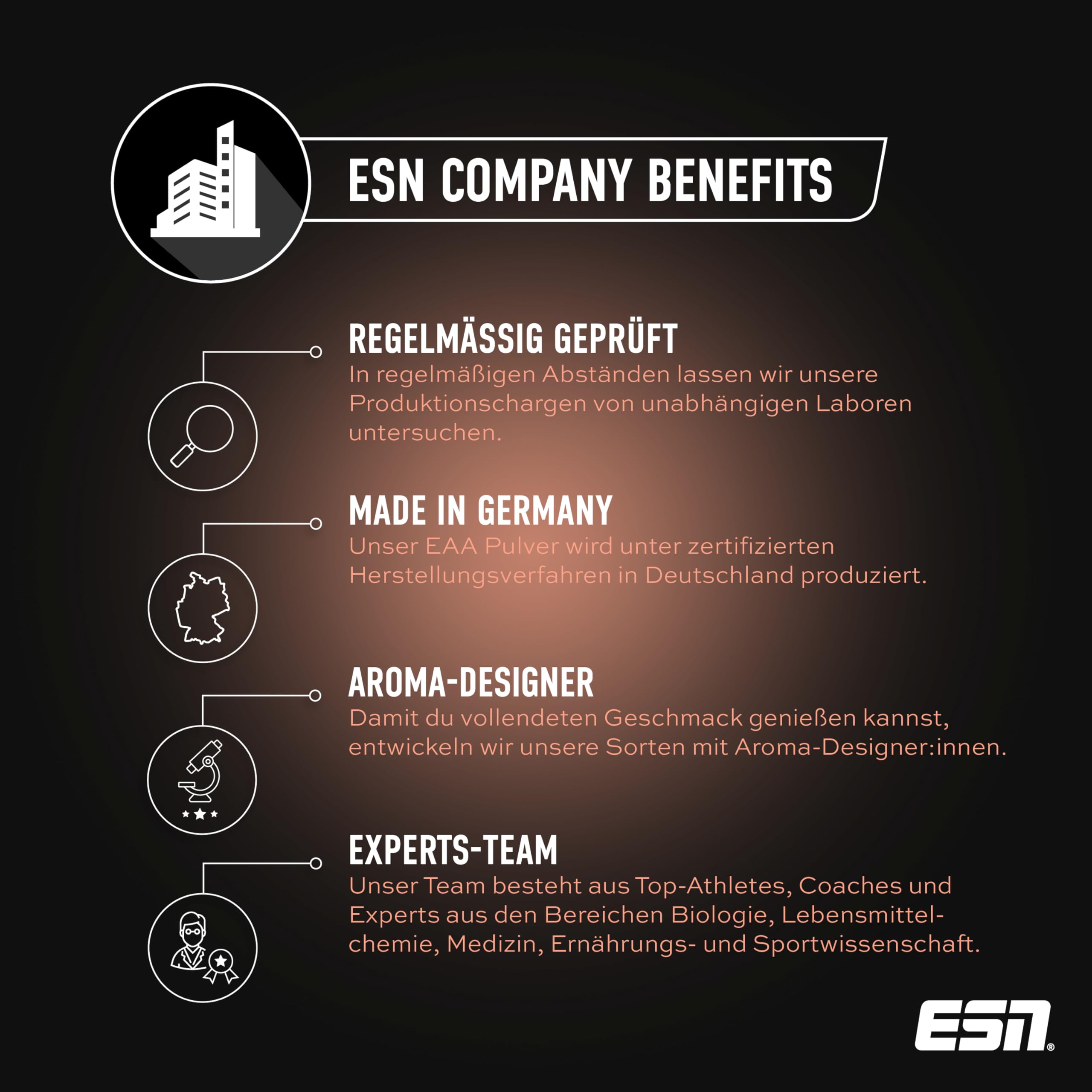 ESN EAA Amino Acid Powder - Cola Flavor, 2 x 500g with Free Shaker | 8 Essential Amino Acids, Fast Absorption, Vegan & Gluten-Free | Pre/Post Workout Supplement for Muscle Recovery & Energy Boost | Made in Germany