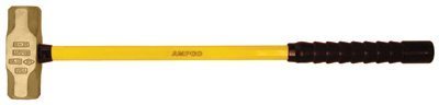 **Ampco Non-Sparking Safety Sledge Hammer – 3 Lb, 15 Inch – Ideal for Hazardous Environments, Oil & Gas, Chemical Plants – Heavy-Duty Industrial Tool**