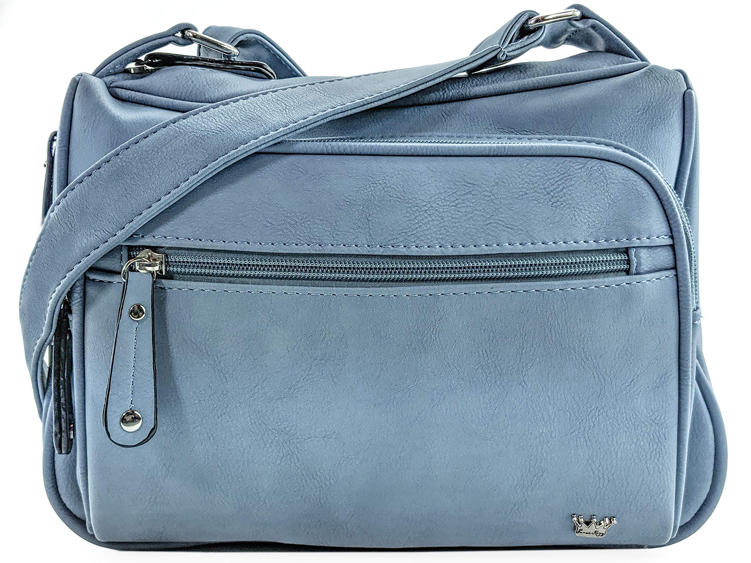 Magnum Concealed Carry Crossbody Handbag - Tactical Gun Purse with Adjustable Shoulder Strap for Women | Perfect for Everyday Carry, Travel & Personal Protection