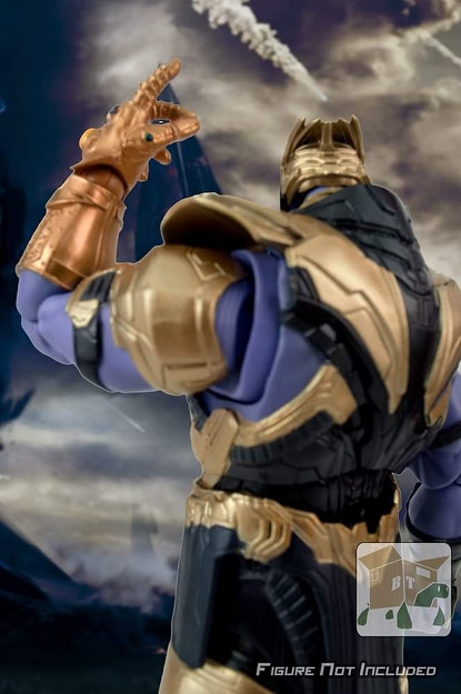 Box Tortoise AVR 01 Cosmic Fracture Mitten Bronze Version for S.H. Thanos Infinite Gauntlet - Perfect for Marvel Collectors & Action Figure Display