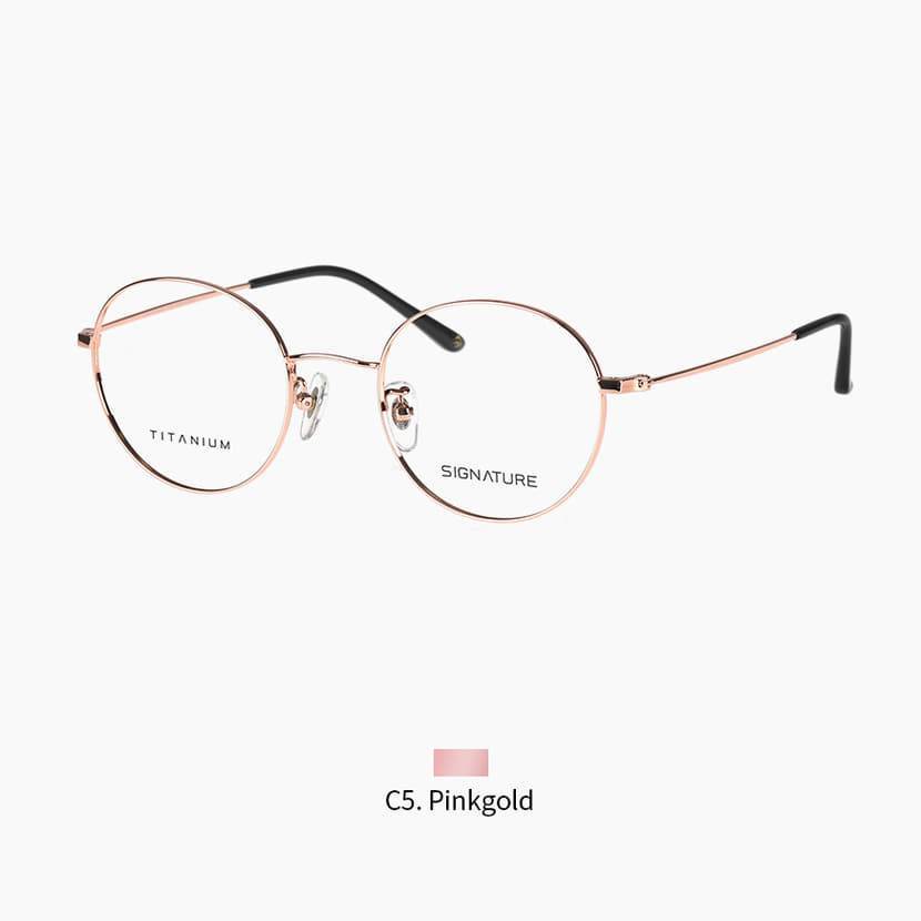 Titanium Glasses Frame S 3002 - Lightweight & Durable 51□21 143 Size - Perfect for Reading, Driving & Everyday Wear