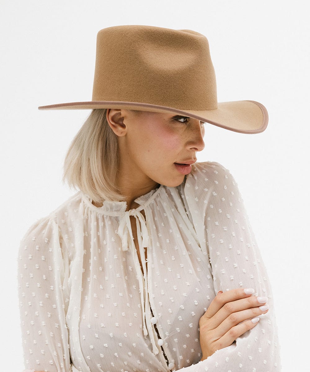 June Rancher Cowboy Hat for Men & Women - Western Style Sun Protection Outdoor Riding Hat - Perfect for Rodeo, Horseback Riding, and Country Music Festivals