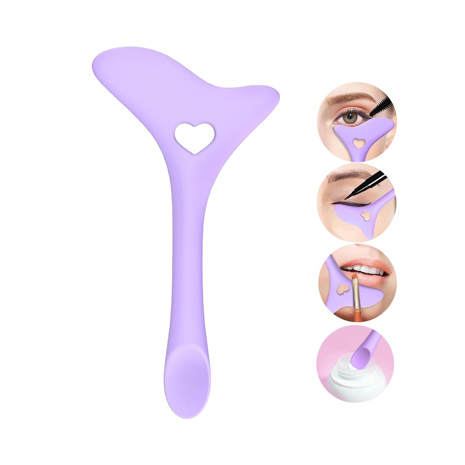 SHOP N BUY Eyeliner Stencil - Reusable Winged Eye Stencils Makeup Tool Kit, 3-in-1 Eyeliner, Eyeshadow & Eyelash Guide for Perfect Cat Eye Makeup | Ideal for Beginners, Professionals & DIY Beauty Lovers