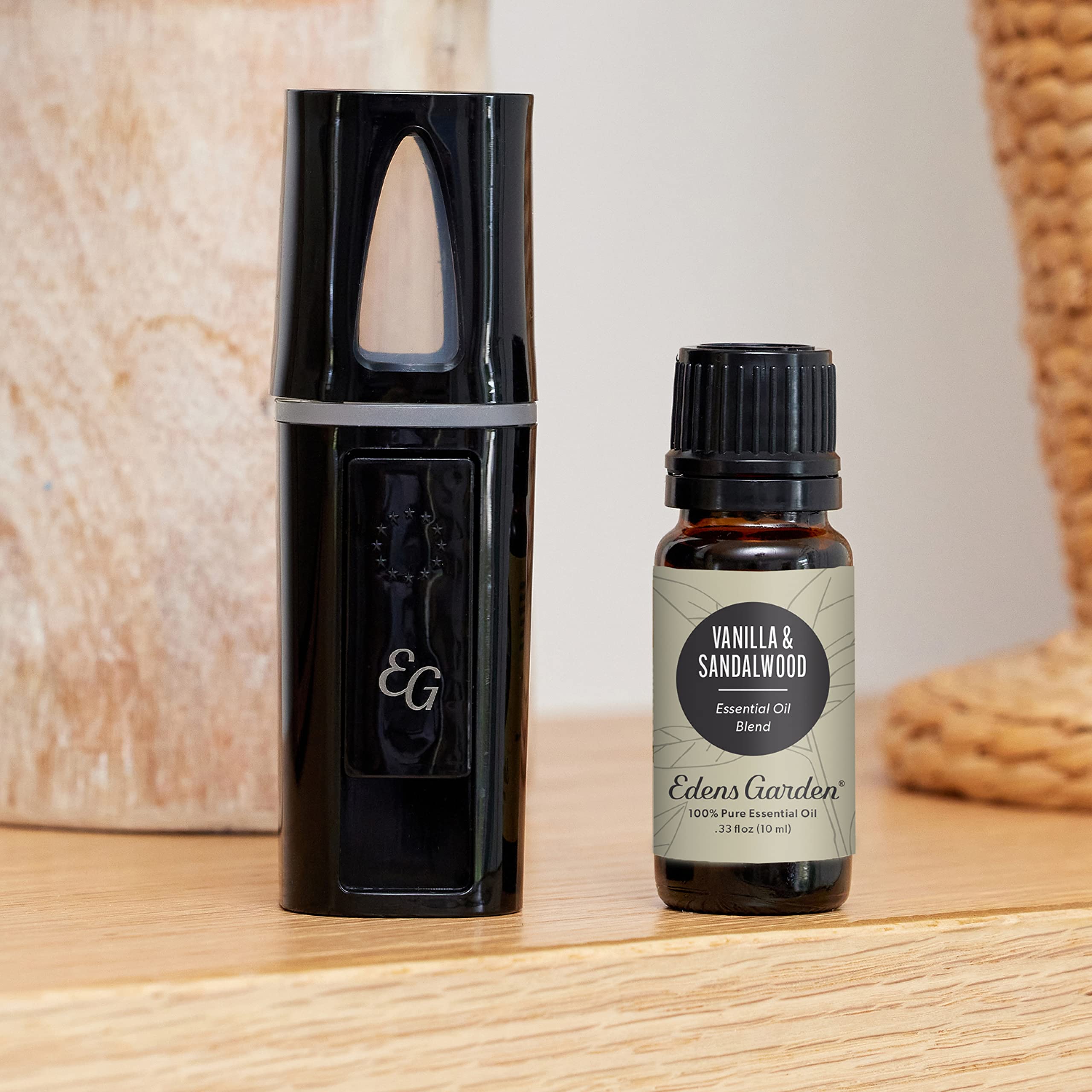 Edens Garden Vanilla Sandalwood Essential Oil Blend - 100% Pure Therapeutic Grade, Undiluted Natural Aromatherapy Oil for Skin Care, Candles & Laundry | 30ml (1 fl oz) | Perfect for Relaxation, Massage & Home Fragrance