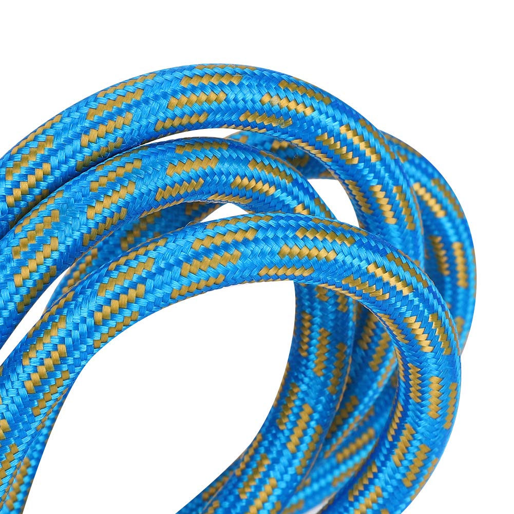 Professional Nylon Airbrush Air Hose Kit - Blue Spray Gun Hose for Painting, Auto Detailing & DIY Projects - Durable & Flexible Airbrush Accessory