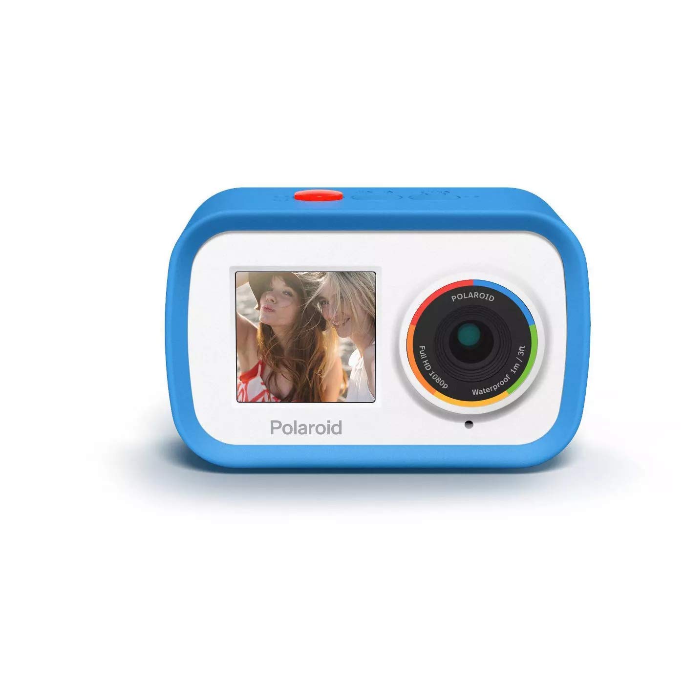 **Polaroid Dual Screen WiFi Action Camera 4K 18MP - Waterproof Sports Camera with Rechargeable Battery & Mounting Kit - Perfect for Vlogging, Sports, Travel, Home Videos & Outdoor Adventures**