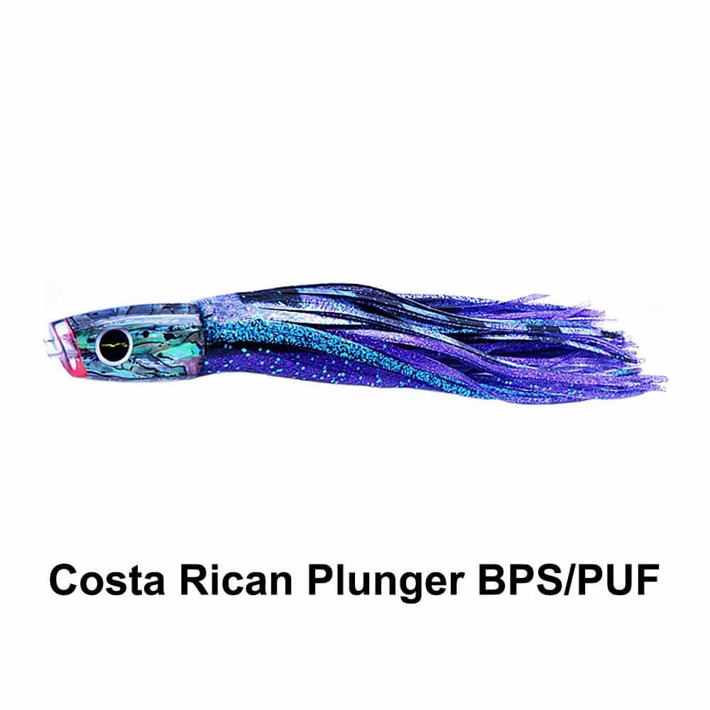 Premium Black Bart Costa Rican Plunger Trolling Lure - Saltwater Fishing Bait for Mahi Mahi, Tuna & Marlin - Ideal for Offshore & Deep Sea Fishing Adventures