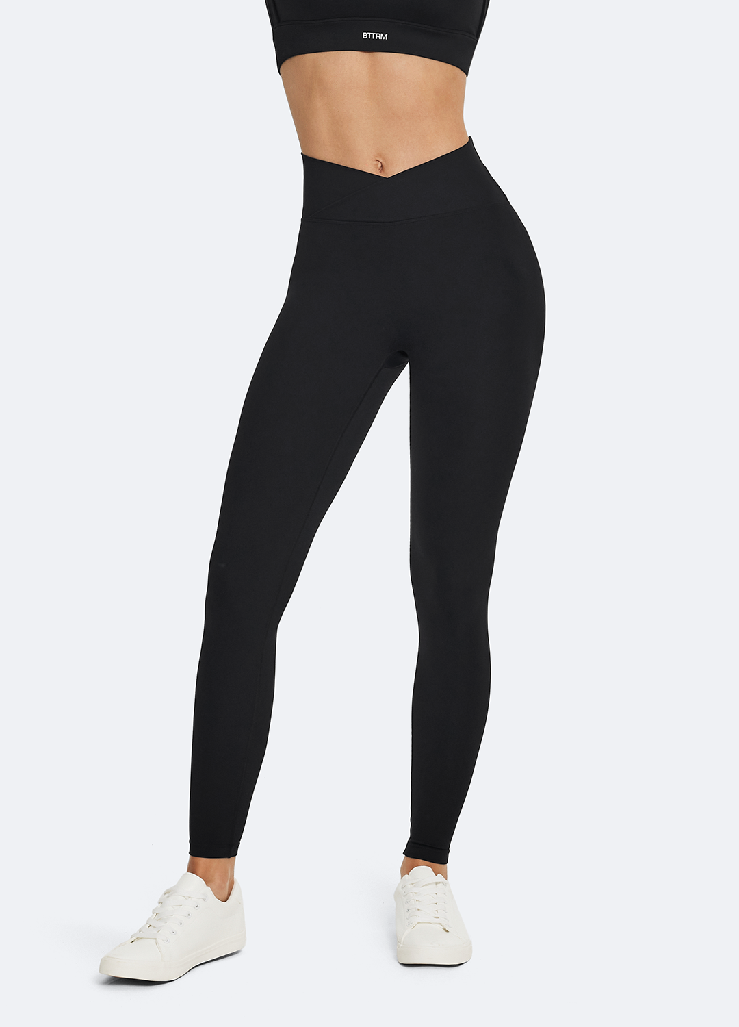 V Cut Scrunch Butt Lifting Leggings for Women - High Waisted Tummy Control Yoga Pants - Perfect for Workout, Gym & Lounge Wear