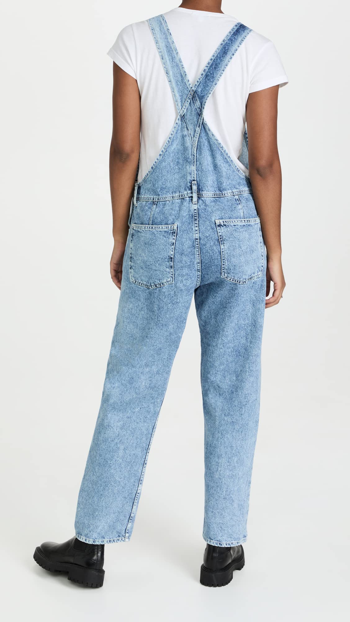 FP Movement Women's Ziggy Denim Overalls - Stylish & Comfortable Denim Jumpsuit for Casual Wear, Outdoor Adventures & Street Fashion