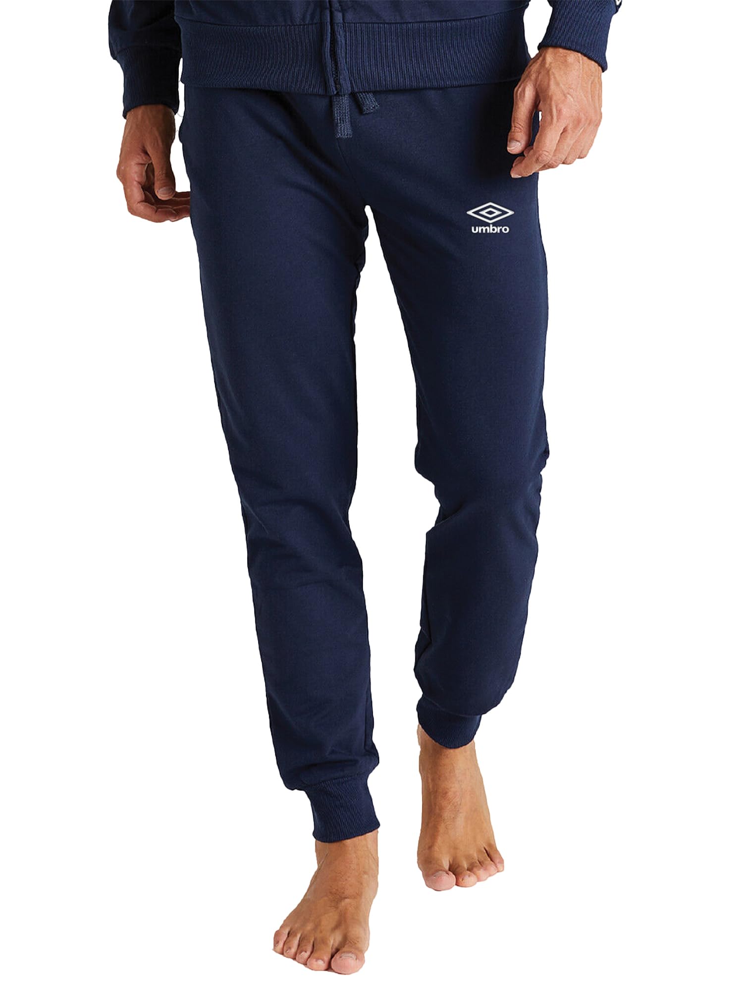 Umbro Men's Long Sweatpants - Warm Cotton Joggers for Running, Gym, Sports & Casual Wear | Perfect for Home, Workout, Training & Everyday Comfort