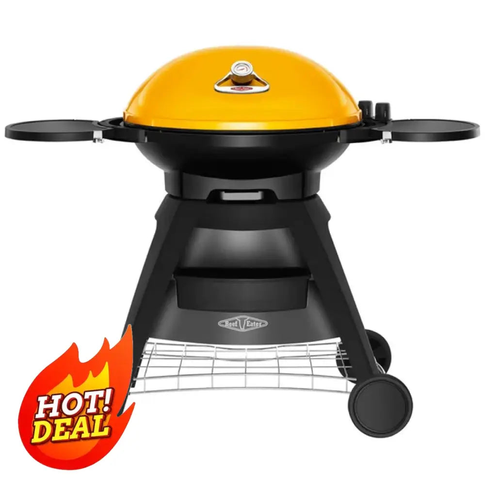 BeefEater BB722AA BIGG BUGG Amber Mobile BBQ Grill - Portable Outdoor Gas Barbecue for Camping, Tailgating & Backyard Parties