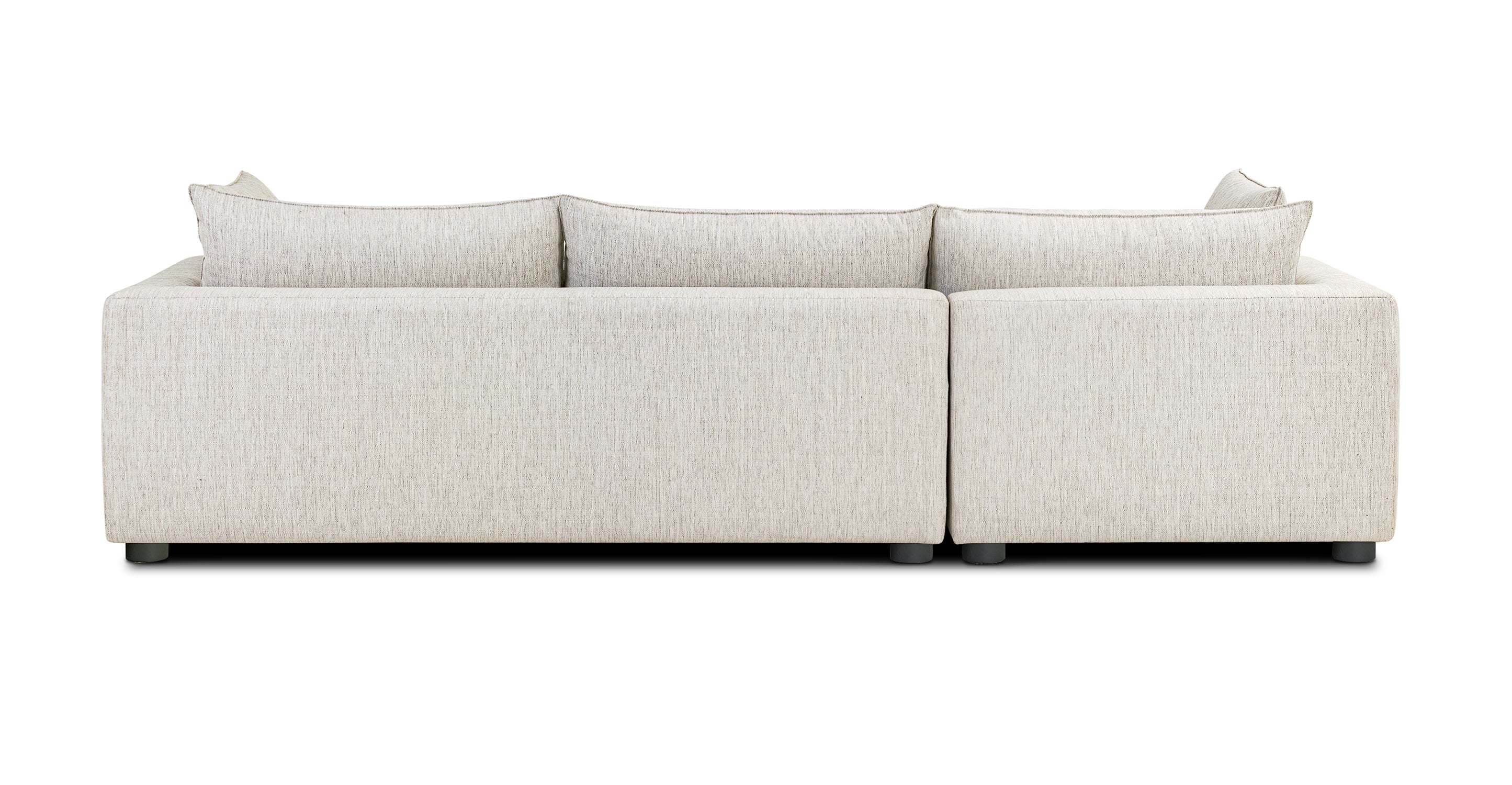 Milo Left-Facing Sleeper Sectional Sofa with Recliner - Modern L-Shaped Couch for Living Room, Family Room, and Home Theater Comfort