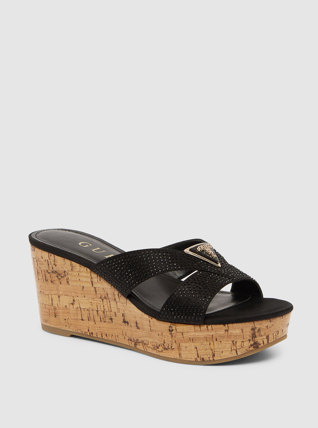 Black Lonaa Platform Sandals for Women - Comfortable High Wedge Summer Beach Shoes - Perfect for Vacation, Walking, and Outdoor Activities