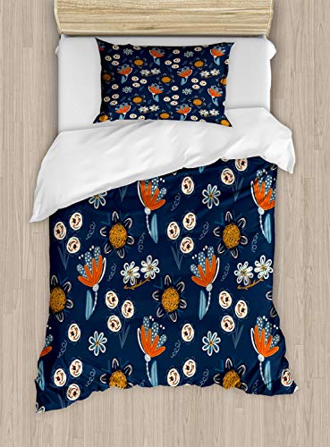Dark Blue and Multicolor