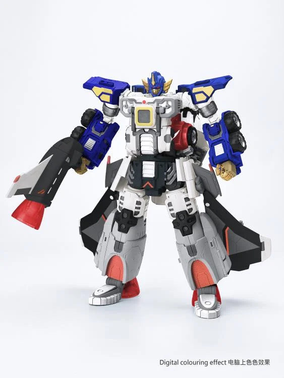 Fans Hobby Master Builder MB-22 Sky Flame Transformers Action Figure - Collectible Robot Toy for Display & Play - Perfect for Gifts, Collections & Battle Scenes