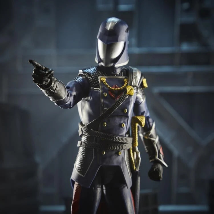 G.I. Joe Classified Series Cobra Commander Action Figure - Premium Collectible Toy for Fans & Collectors | Perfect for Display, Play & Nostalgic Gift Giving